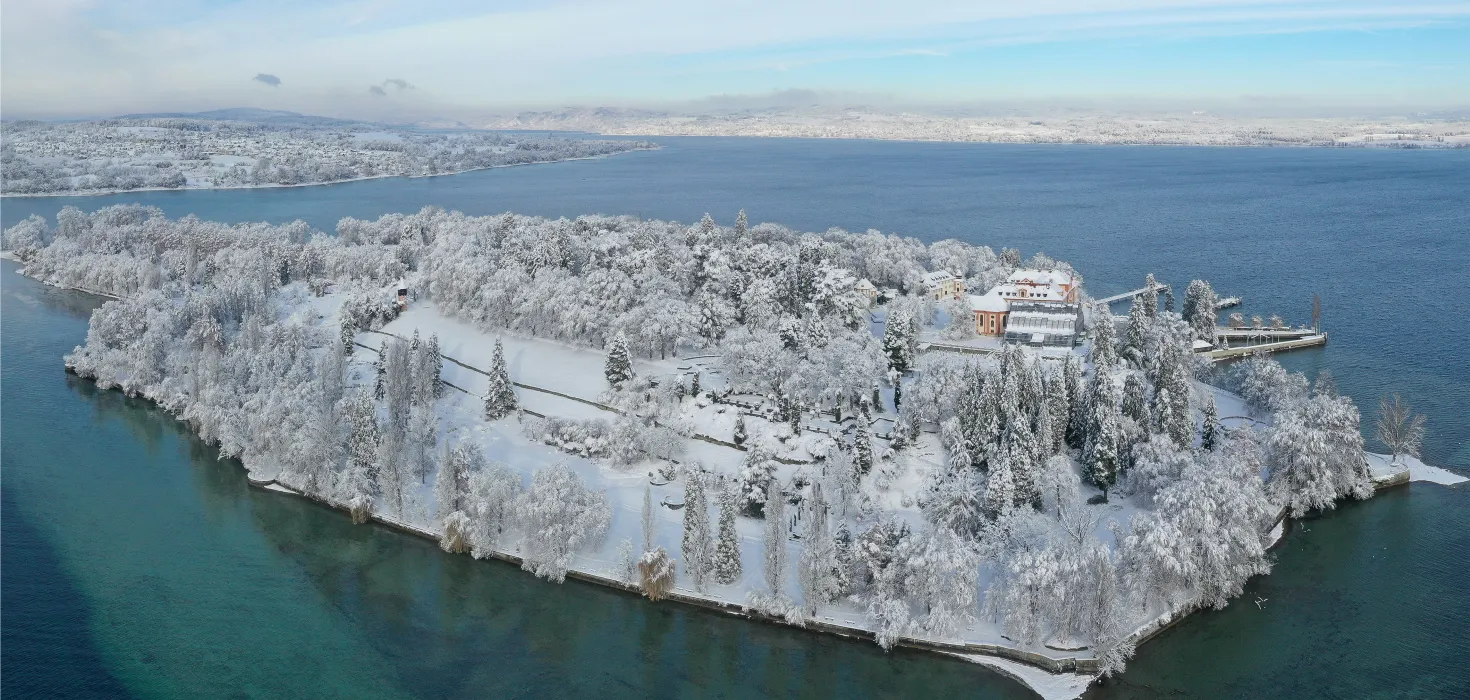 Insel Mainau Luftaufnahme, Achim Mende