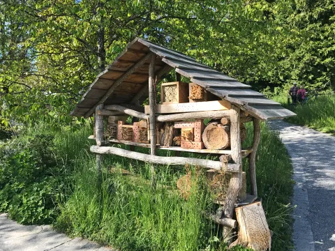 Insel Mainau / Marketing Insektenhotel im Insektengarten der Insel Mainau