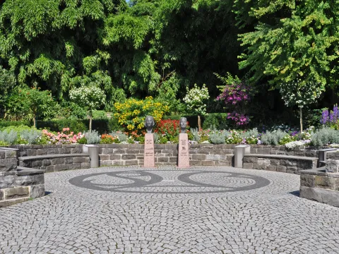 Sonja und Lennart Bernadotte Platz auf der Insel Mainau