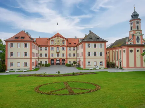 Insel Mainau schloss_mainau_peace_zeichen_1