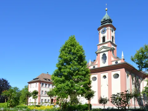 Die Schlosskirche St. Marien auf der Insel mainau