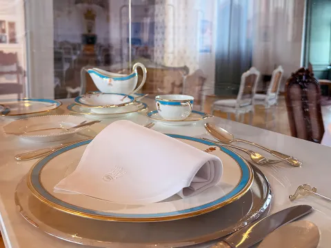 Geschirr von der Insel Mainau