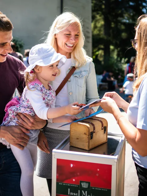 Die Mainau-Schatzsuche war erfolgreich