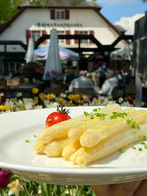 Spargel Restaurant Schwedenschenke Insel Mainau