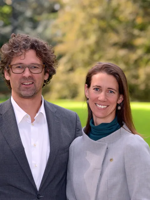 Gräfin Bettina und ihr Ehemann Philipp Haug