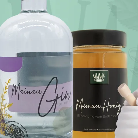 Insel Mainau / Handel Produkte aus dem Mainau Online Shop